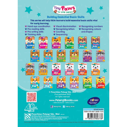 Tiny Paws For Little Learners - Pre-Reading 1