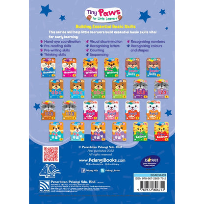 Tiny Paws For Little Learners - Pre-Reading 1