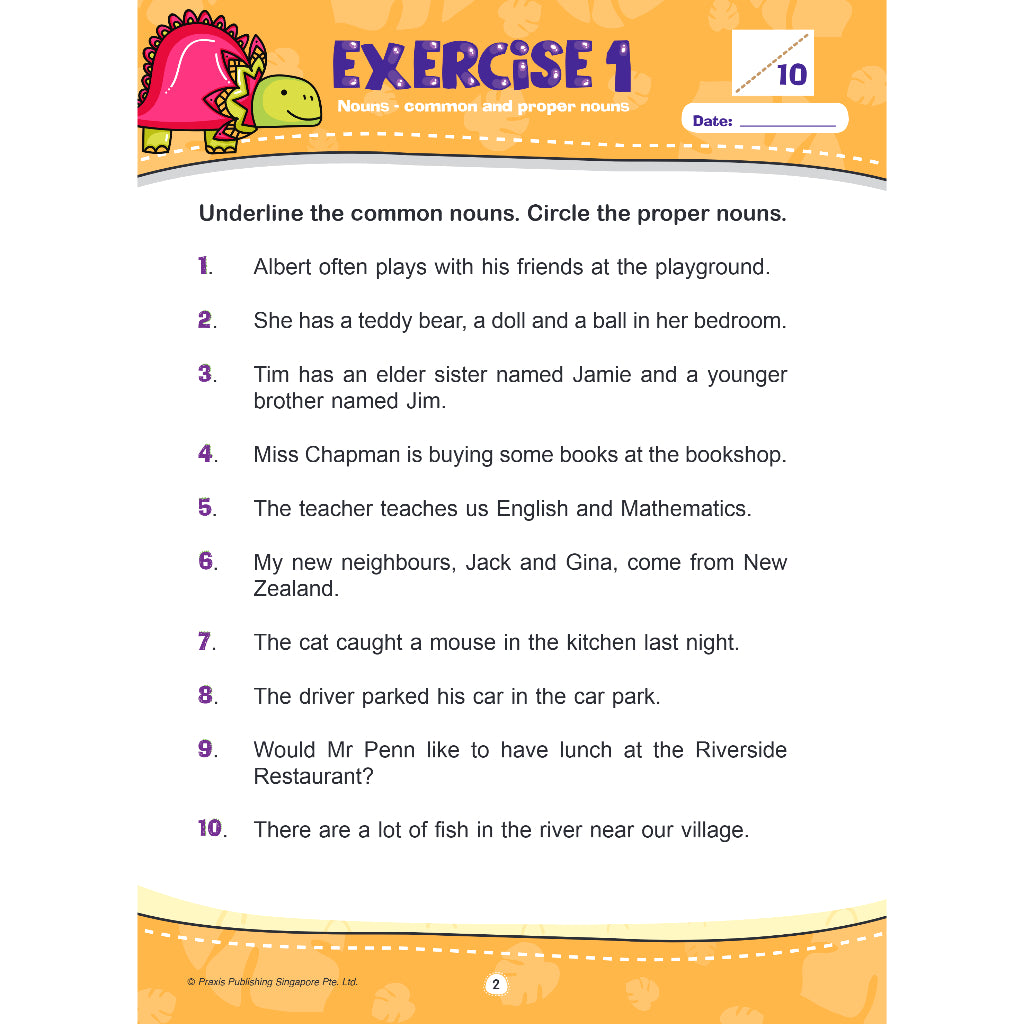 Basic Grammar Workbook 1 (2026)