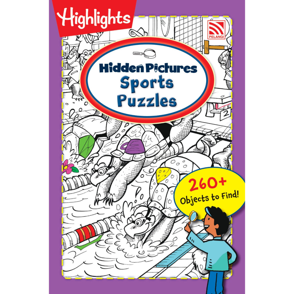 Highlights On The Go - Hidden Pictures - Sports Puzzles