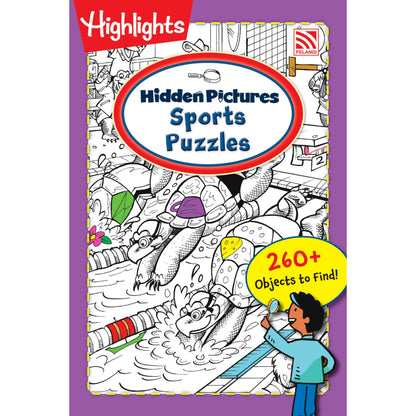 Highlights On The Go - Hidden Pictures - Sports Puzzles