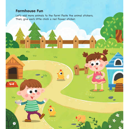 Observation & Memory Sticker - Activity Book 2