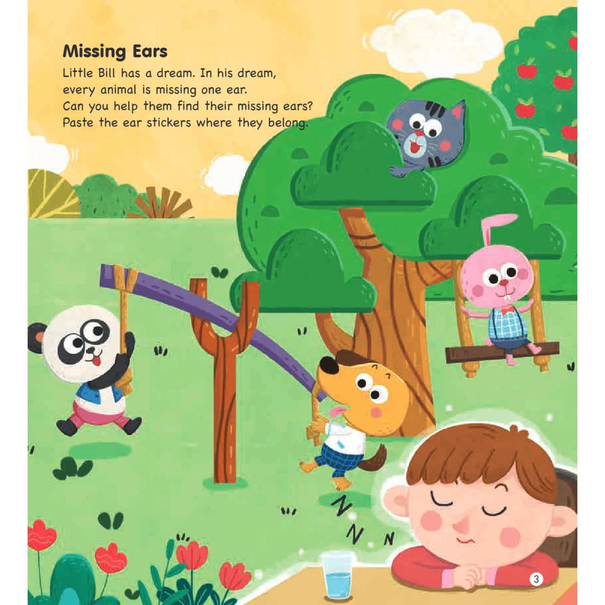 Observation & Memory Sticker - Activity Book 2