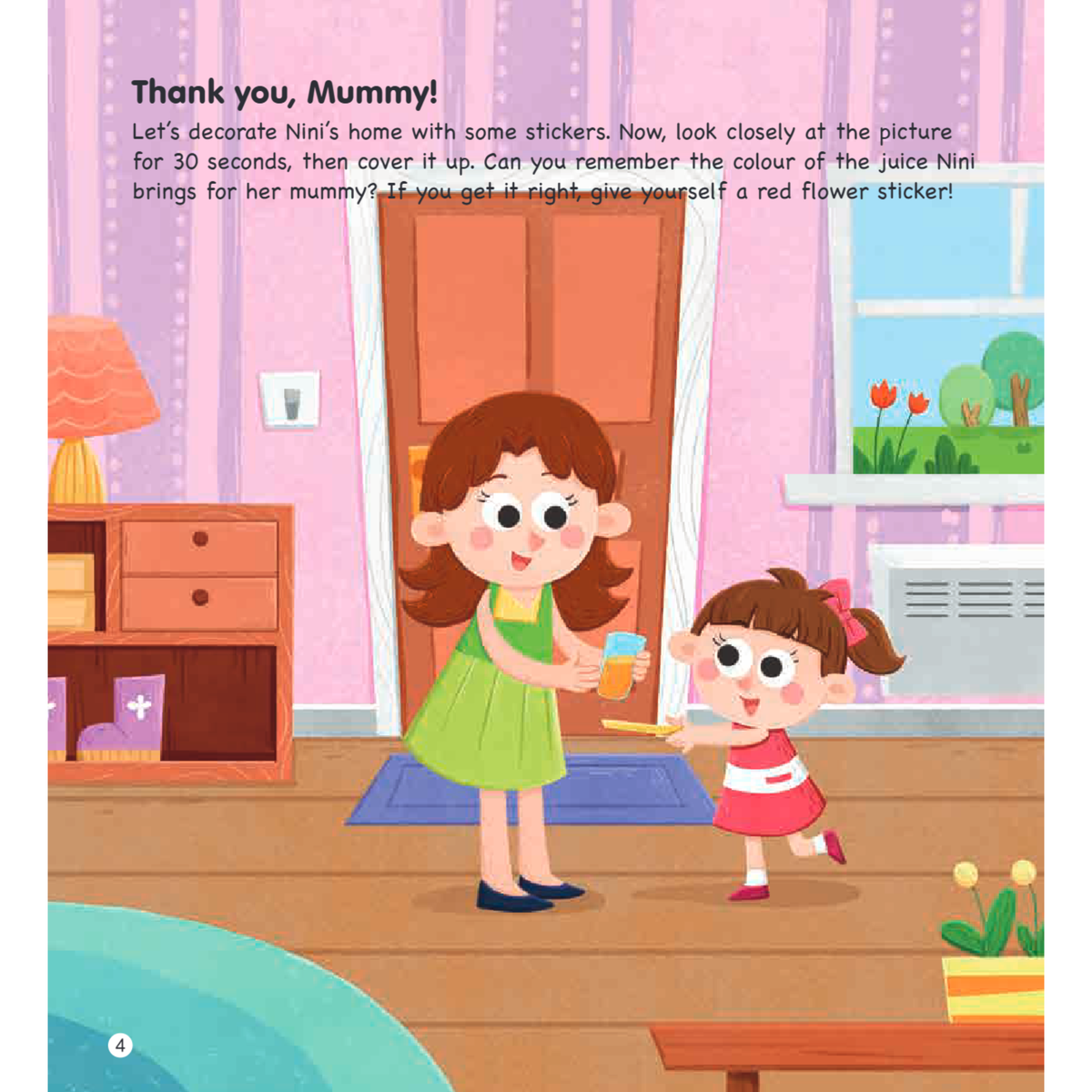 Observation & Memory Sticker - Activity Book 2