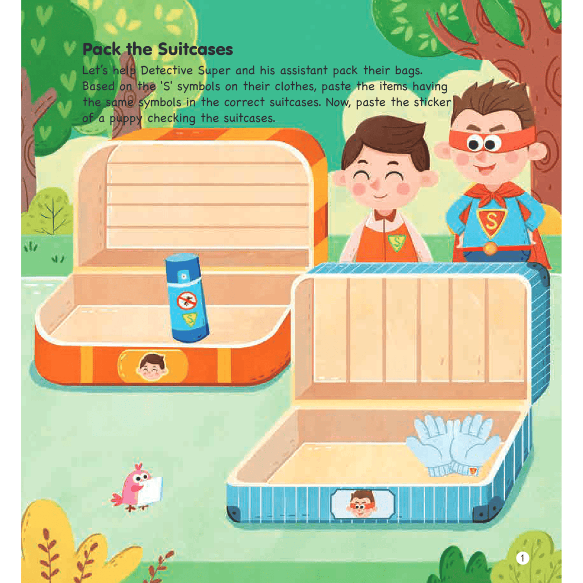 Observation & Memory Sticker - Activity Book 2