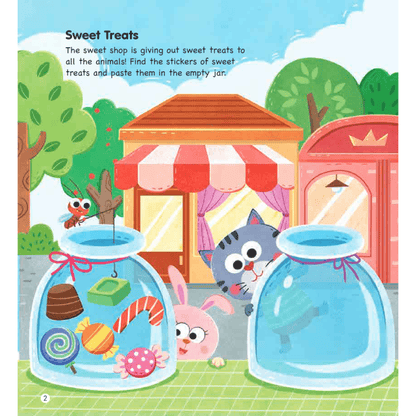Observation & Memory Sticker - Activity Book 2