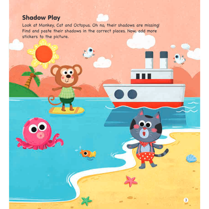 Observation & Memory Sticker - Activity Book 2