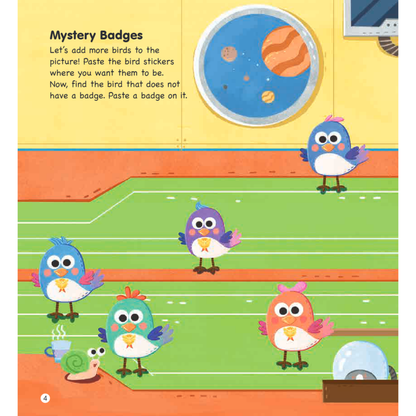 Observation & Memory Sticker - Activity Book 2