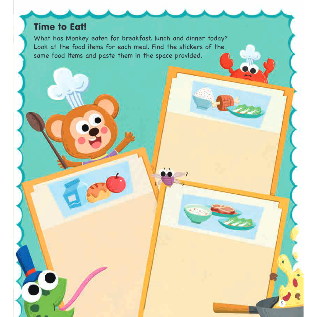 Observation & Memory Sticker - Activity Book 2
