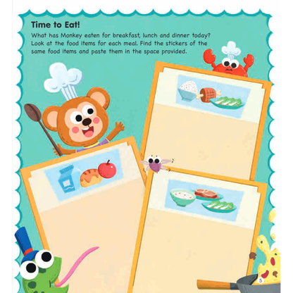 Observation & Memory Sticker - Activity Book 2