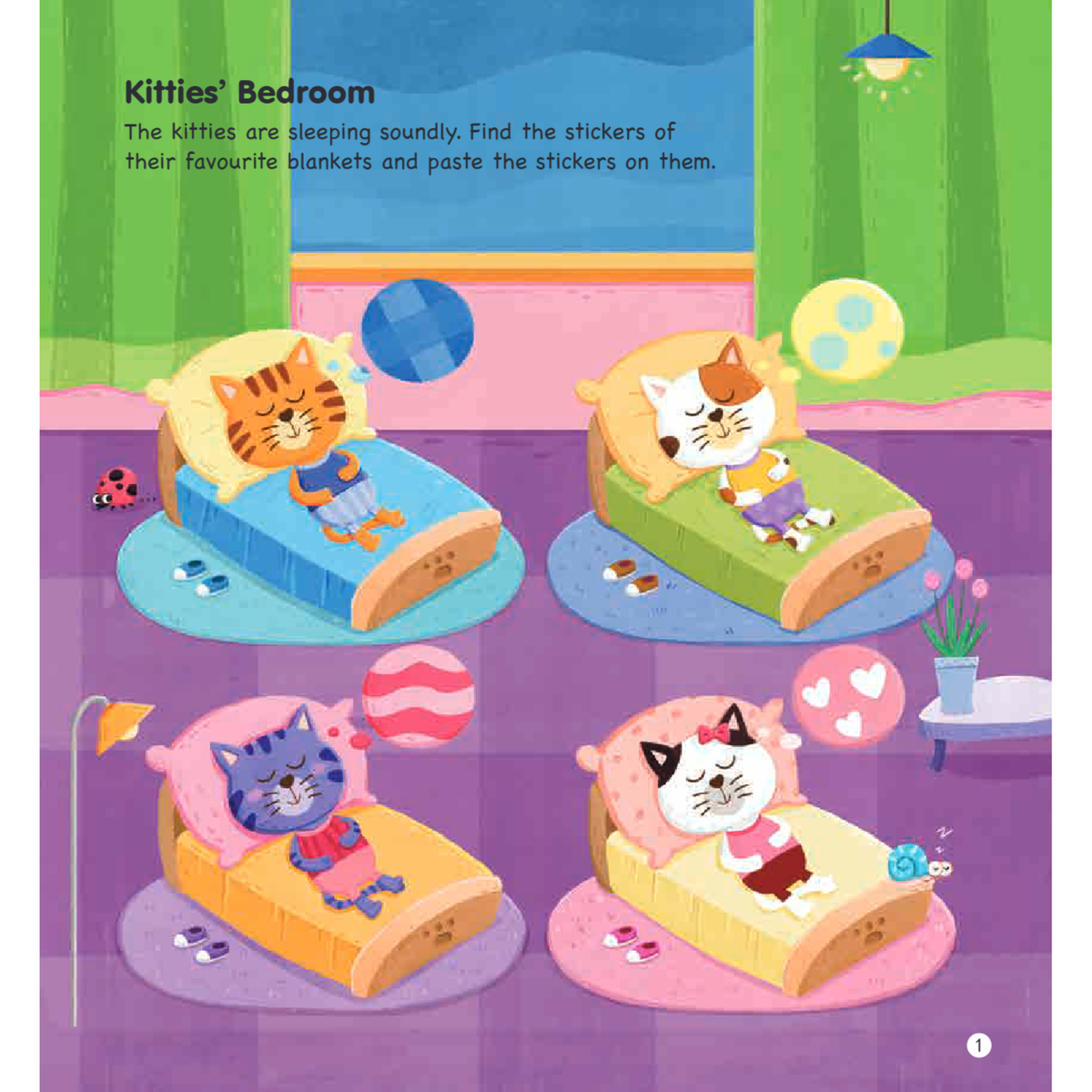Observation & Memory Sticker - Activity Book 2
