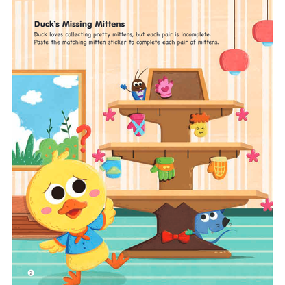 Observation & Memory Sticker - Activity Book 2