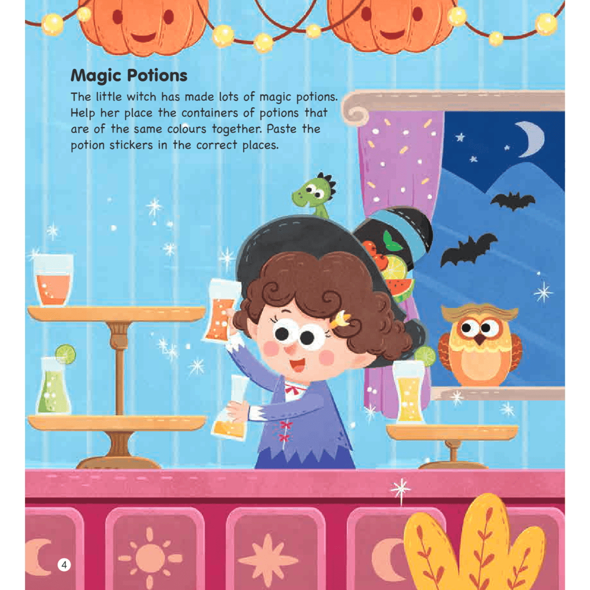 Observation & Memory Sticker - Activity Book 2