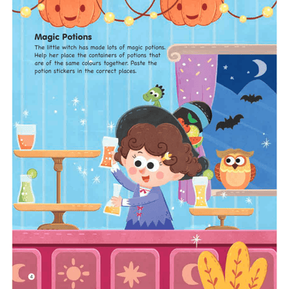 Observation & Memory Sticker - Activity Book 2