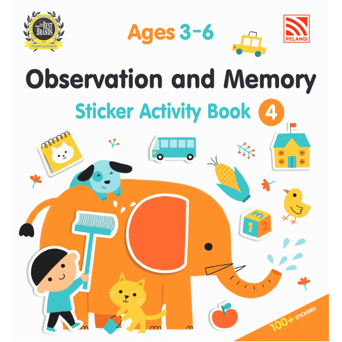 Observation & Memory Sticker - Activity Book 2