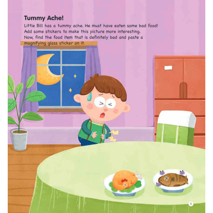 Observation & Memory Sticker - Activity Book 2