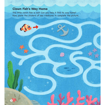 Observation & Memory Sticker - Activity Book 2