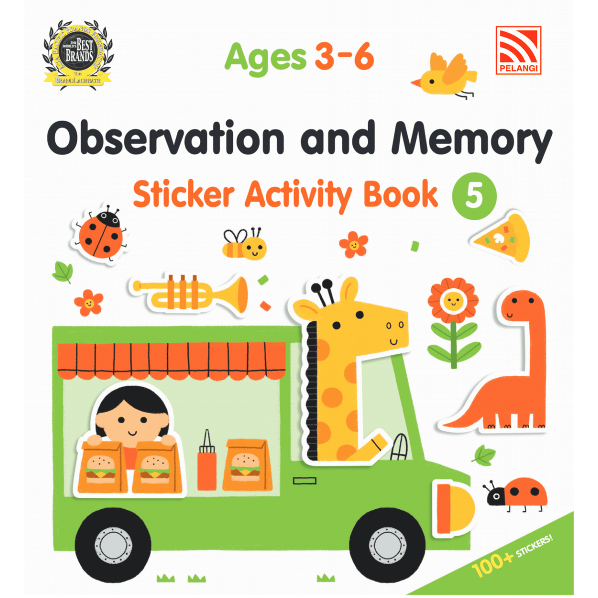 Observation & Memory Sticker - Activity Book 2
