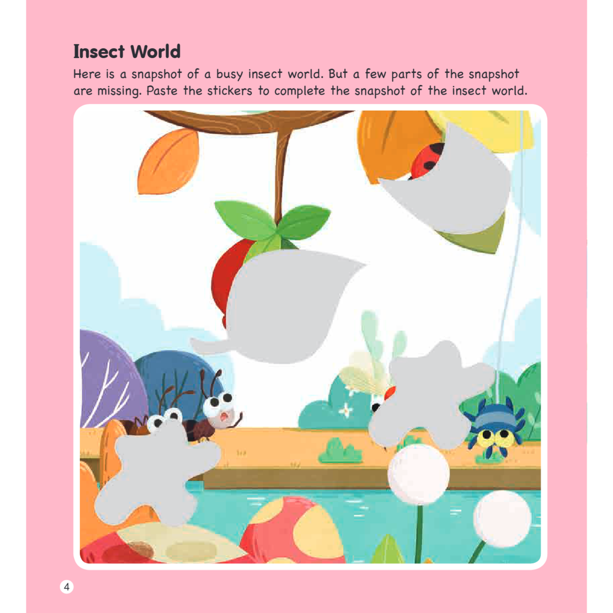 Observation & Memory Sticker - Activity Book 2