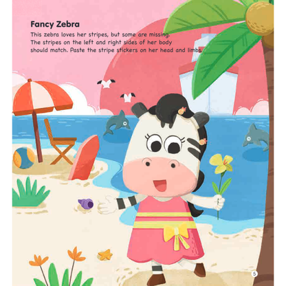 Observation & Memory Sticker - Activity Book 2