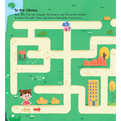 Observation & Memory Sticker - Activity Book 2
