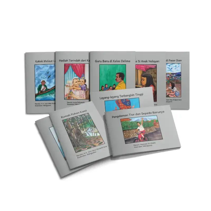 Paket Buku Kecil Bacaan Berjenjang F