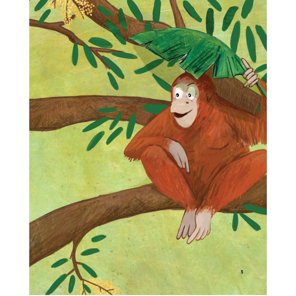 Happy Learning Math Series: Volume 5 : Olive And Oscar The Orangutans Swing On The Trees