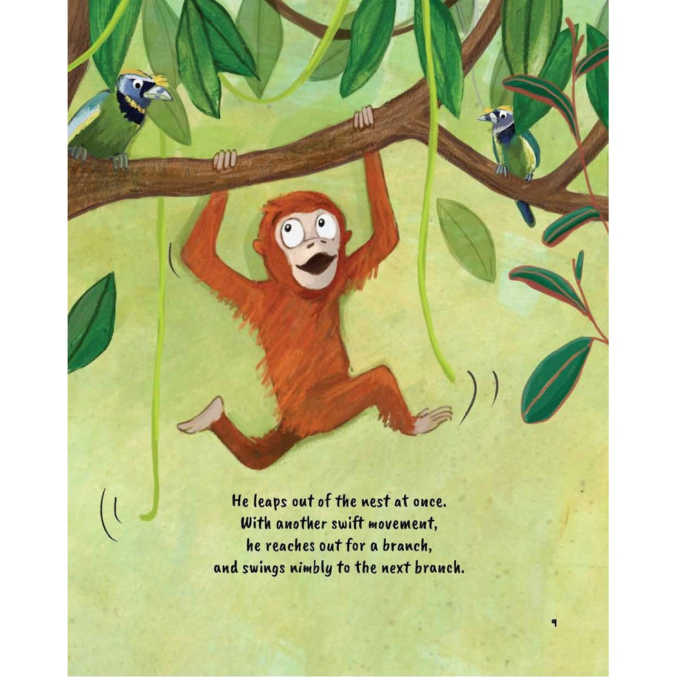 Happy Learning Math Series: Volume 5 : Olive And Oscar The Orangutans Swing On The Trees