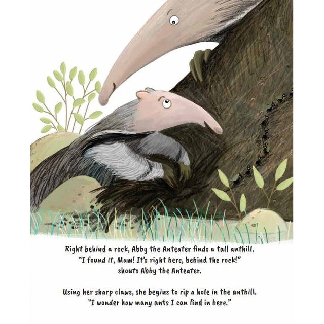 Happy Learning Math Series: Volume 6 : Abby The Anteater Feasts On The Ants