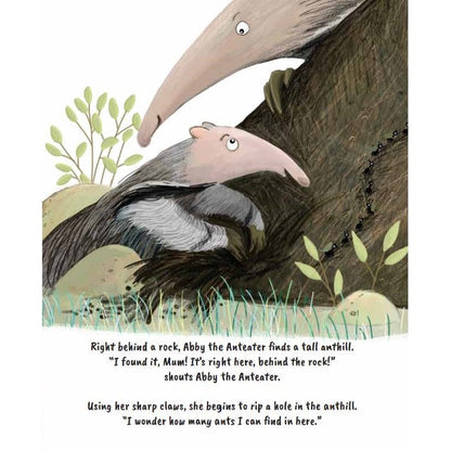 Happy Learning Math Series: Volume 6 : Abby The Anteater Feasts On The Ants