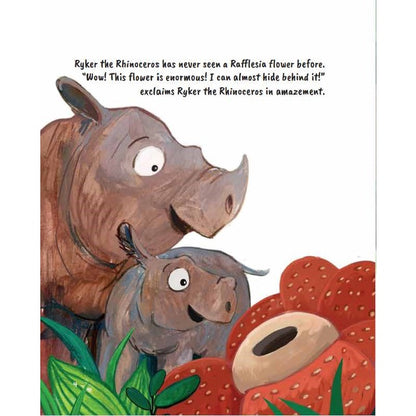 Happy Learning Math Series: Volume 2 : Riley The Rhinoceros Crashes Into The Trees