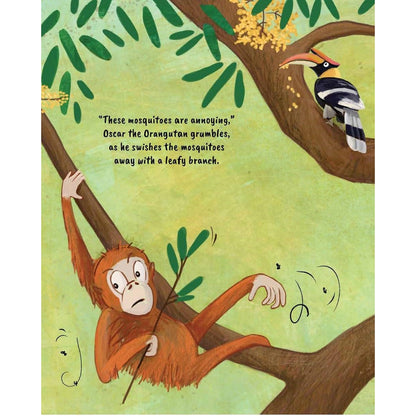 Happy Learning Math Series: Volume 5 : Olive And Oscar The Orangutans Swing On The Trees