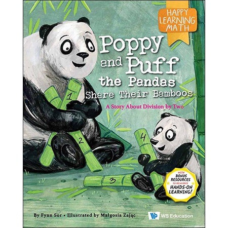 Happy Learning Math Series: Volume 1 : Poppy And Puff The Pandas Share Their Bamboos