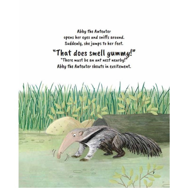 Happy Learning Math Series: Volume 6 : Abby The Anteater Feasts On The Ants