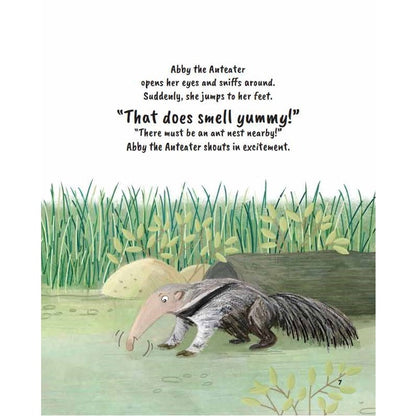Happy Learning Math Series: Volume 6 : Abby The Anteater Feasts On The Ants