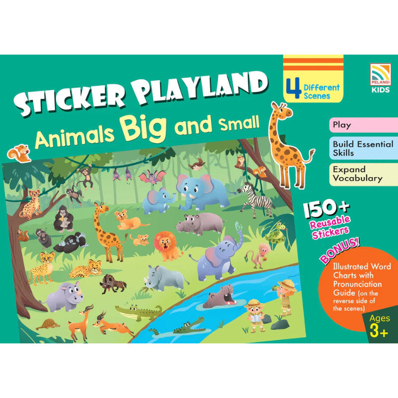 Sticker Playland - Animals Big And Small