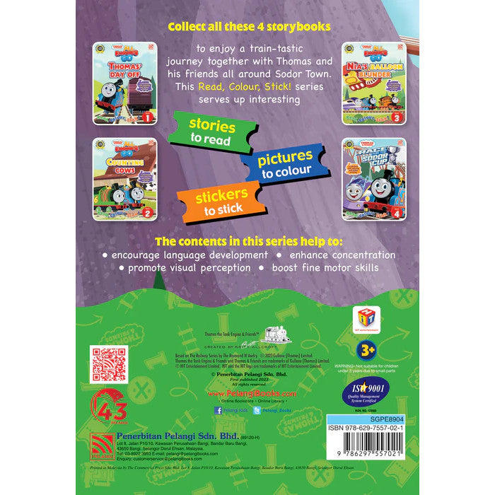 Thomas & Friends - Read, Colour, Stick! 4