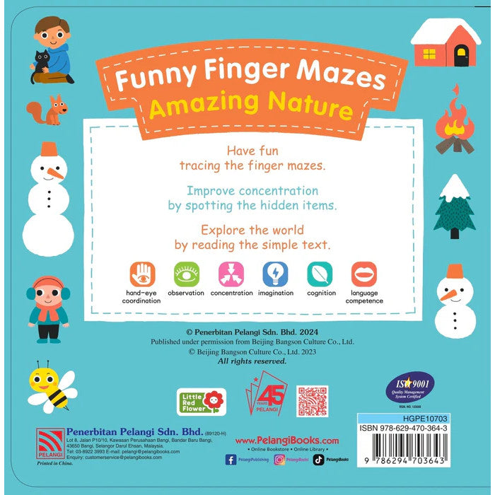 Funny Finger Mazes - Amazing Nature