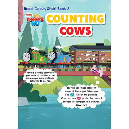 Thomas & Friends - Read, Colour, Stick! 2