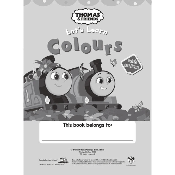 Thomas & Friends - Let'S Learn Colours With Thomas & Friends