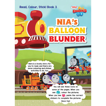 Thomas & Friends - Read, Colour, Stick! 3