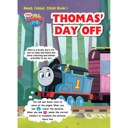 Thomas & Friends - Read, Colour, Stick! 1