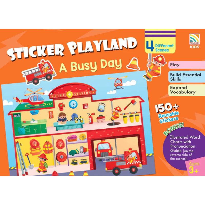 Sticker Playland - A Busy Day