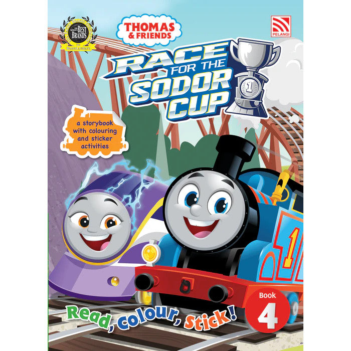 Thomas & Friends - Read, Colour, Stick! 4