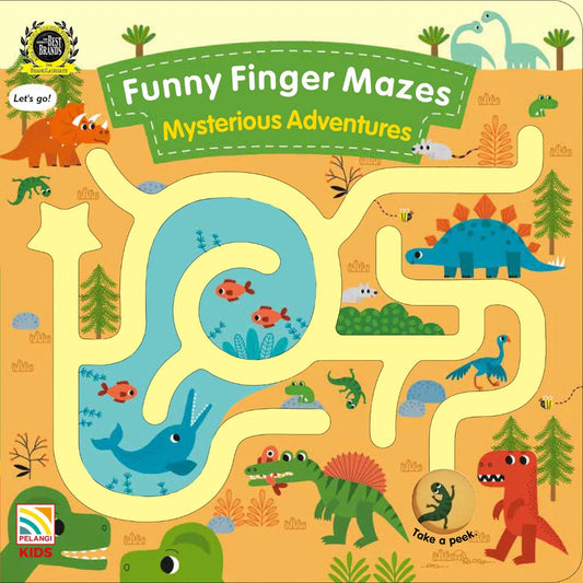 Funny Finger Mazes - Mysterious Adventures