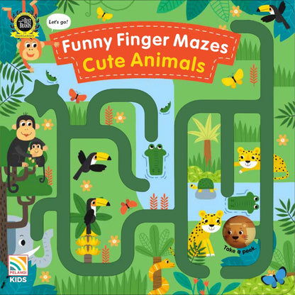 Funny Finger Mazes - Cute Animals